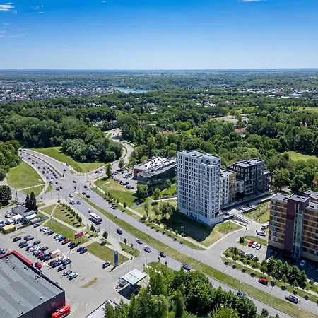 Cohost I New W-balcony I Air Condition I Free Parking & Netflix I By Botanical Park Lejlighed Kaunas